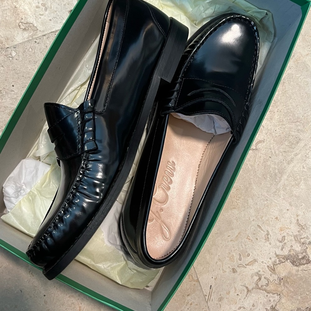 Jcrew women’s loafers like new size 10